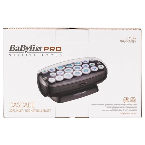 BaBylissPRO Cascade Hot Roller Set 20pc