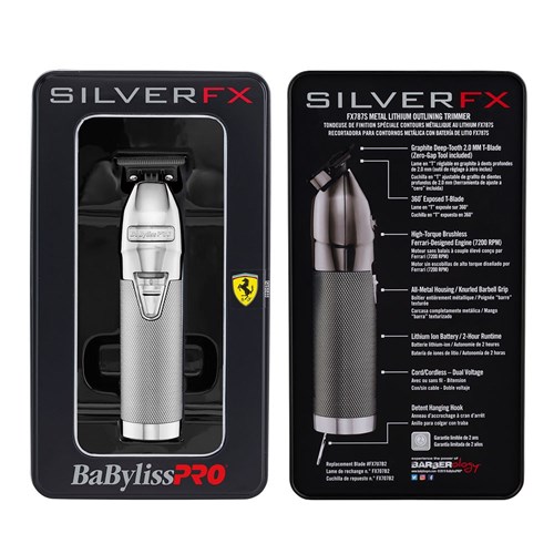 BaBylissPRO SilverFX Skeleton Lithium Hair Trimmer