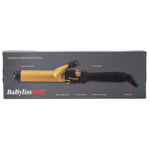 BaBylissPRO Ceramic Curling Iron 32mm