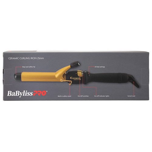 BaBylissPRO Ceramic Curling Iron 25mm