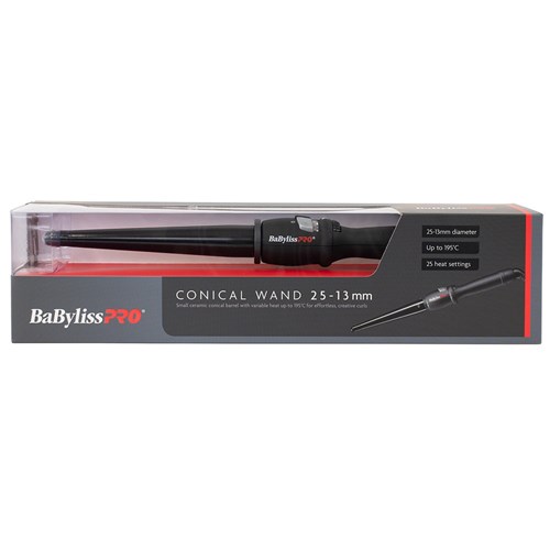 BaBylissPRO Ceramic Conical Curling Iron Regular