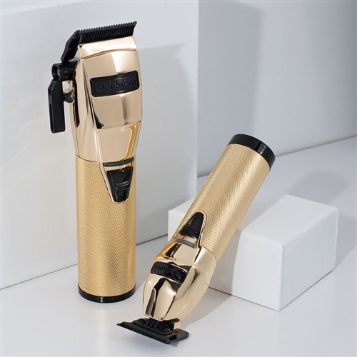 BaBylissPRO LimitedFX Gold Clipper and Outliner Trimmer Duo