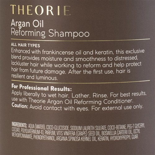 Theorie Argan Oil Ultimate Reform Shampoo 400ml