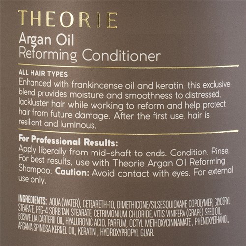 Theorie Argan Oil Ultimate Reform Conditioner 400ml