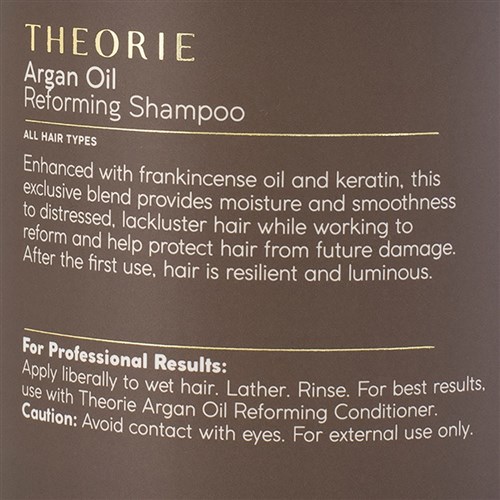 Theorie Argan Oil Ultimate Reform Shampoo 800ml 