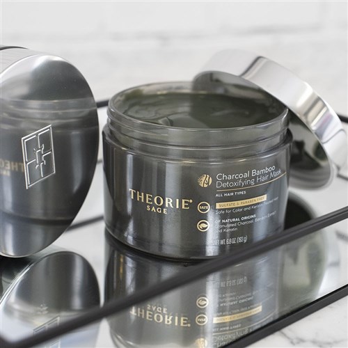 Theorie Charcoal Bamboo Detoxifying Hair Treatment Mask