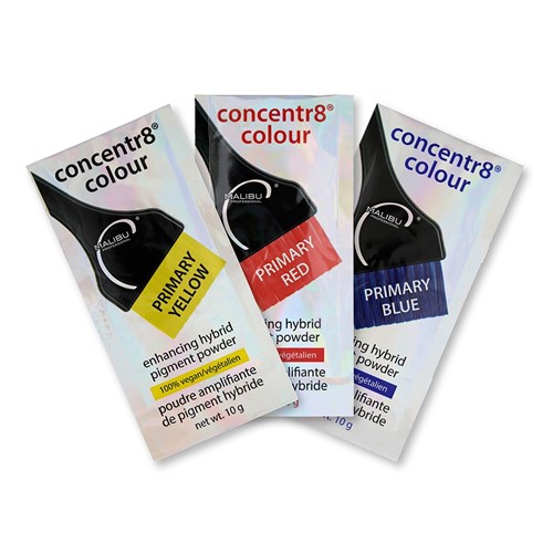 Malibu C Concentr8 Colour Pigment Powder Primary Yellow