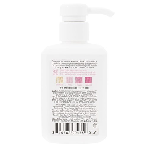 Keracolor Color Clenditioner Colouring Shampoo Light Pink