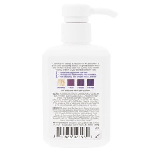 Keracolor Color Clenditioner Colouring Shampoo Purple