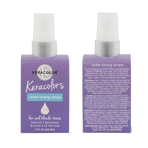 Keracolor Toning Drops Display