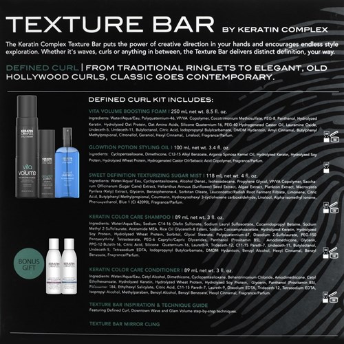 Keratin Complex Defined Curl Texture Bar 