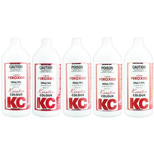 Keratin Colour Hair Peroxide 10 Volume - 990mL