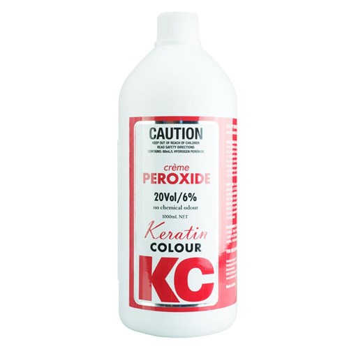 Keratin Colour Hair Peroxide  20 Volume - 990mL